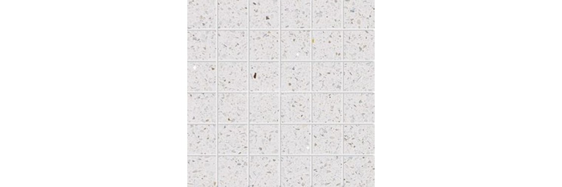 Pearl white sparkly tile