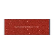 Gulfstone Quartz Ruby red glitter tiles 150x250cm
