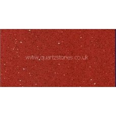 Gulfstone Quartz Ruby red glitter tiles 60x40cm